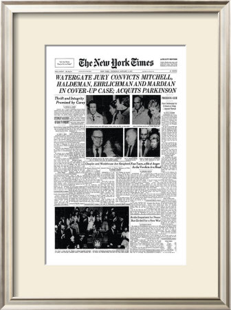 New York Times, January 2, 1975: Watergate Convictions
