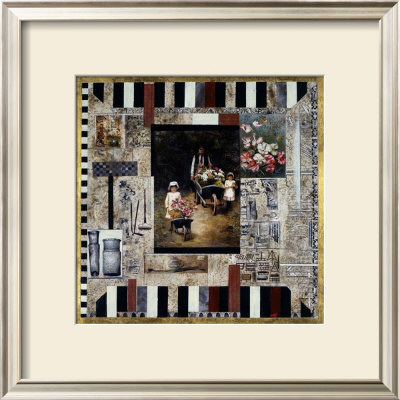 Lure of the Garden Framed Art Print