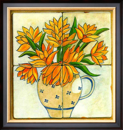 Jarras con Flores I
