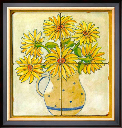 Jarras con Flores II