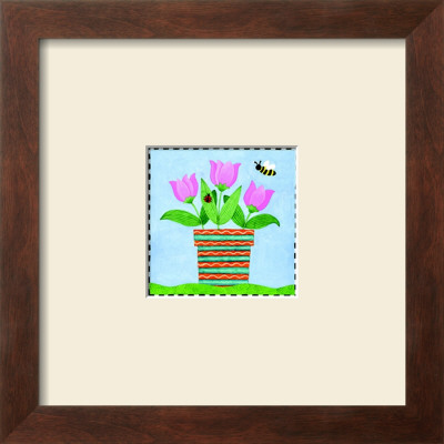 Potted Flowers III