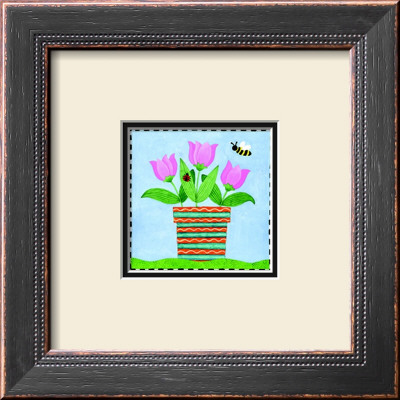Potted Flowers III