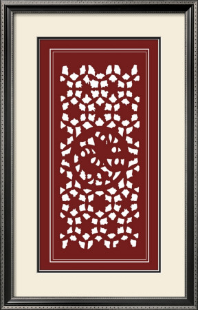 Shoji Screen in Cinnabar II