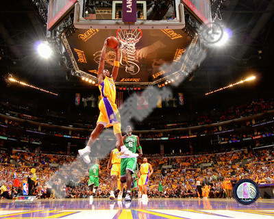 Kobe Bryant Game One of the 2009-10 NBA Finals Poster