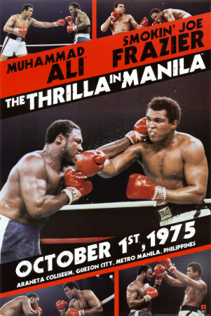 Muhammad Ali vs Joe Frazier Poster