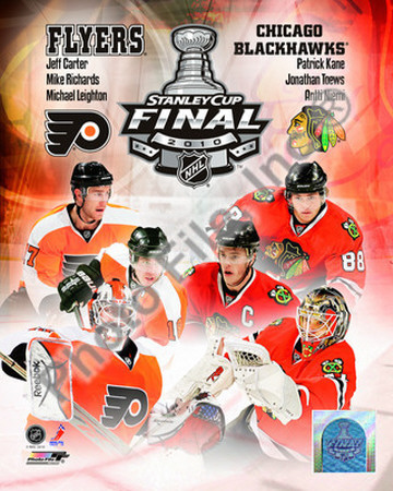 2009-10 NHL Stanley Cup Matchup Poster