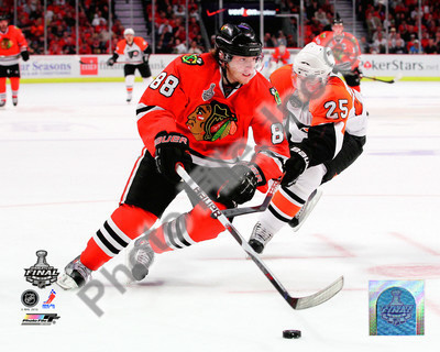 Patrick Kane Game One of the 2010 NHL Stanley Cup Finals Poster