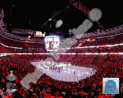 United Center Game Two of the 2010 NHL Stanley Cup Finals Poster
