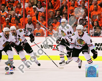 Buy Patrick Kane, Patrick Sharp, & Nick Boynton 2010 Stanley Cup at AllPosters.com