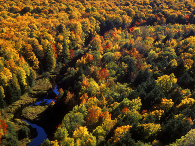 Big Carp River at Porcupine State Park, Up Michigan, USA