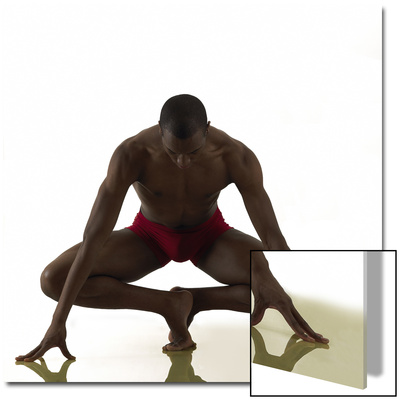 Man Balancing in a Dance, Yoga Pose