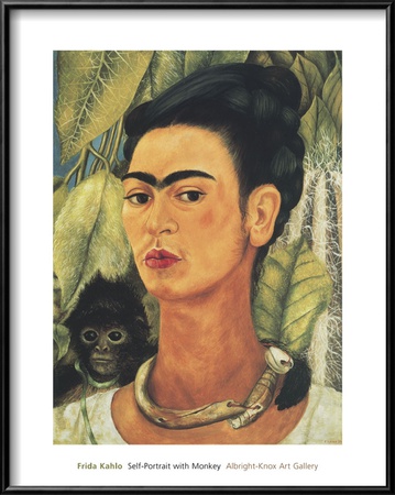 Self-Portrait with Monkey, 1938