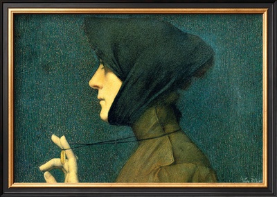 The Woman with a Gold Medallion