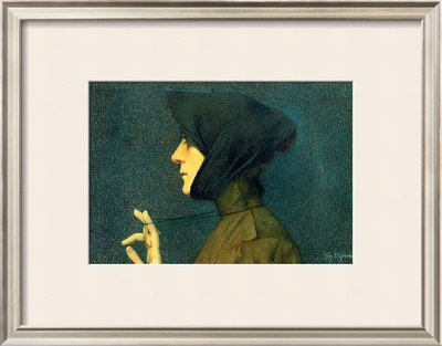 The Woman with a Gold Medallion