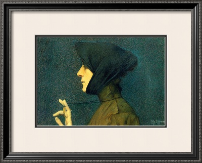 The Woman with a Gold Medallion