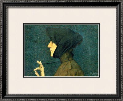 The Woman with a Gold Medallion