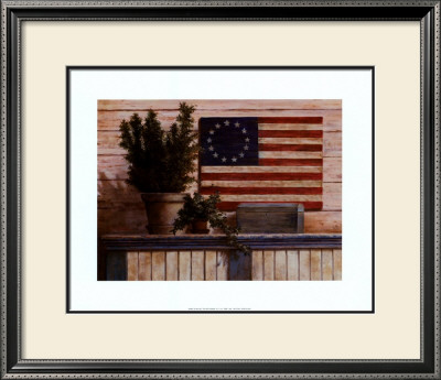 Old Flag with Ivy