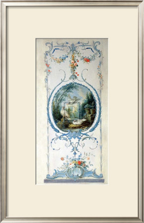 Panelled Detail of Doves