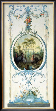 Panelled Detail of Turkeys