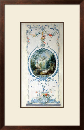 Panelled Detail of Doves