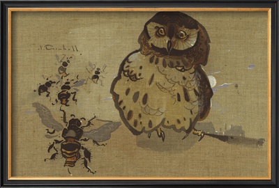 Owl And Bee