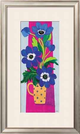 Blue Flower Framed Art Print