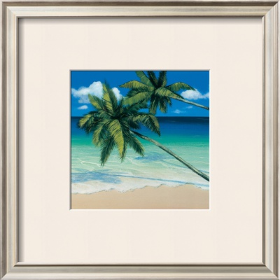 Tropical Horizon (detail) Framed Art Print
