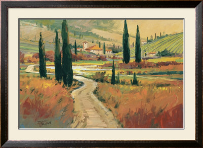 September in Tuscany I Framed Art Print