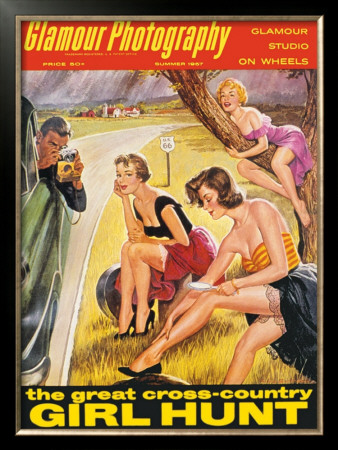 Pin-Up Girl: Girl Hunt Magazine