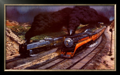 Racing up Cajon Poster