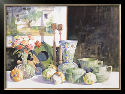 Still Life with Moroccan Vase