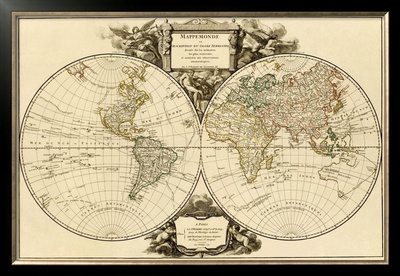 Mappemonde, c.1752