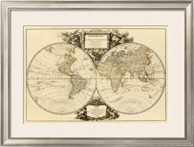 Mappemonde, c.1752
