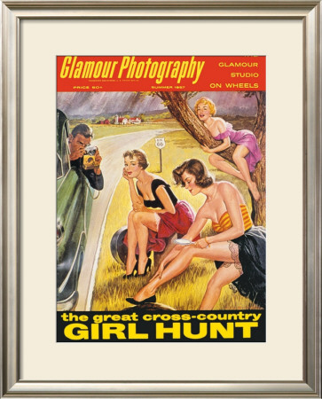 Pin-Up Girl: Girl Hunt Magazine
