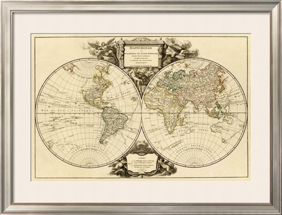 Mappemonde, c.1752