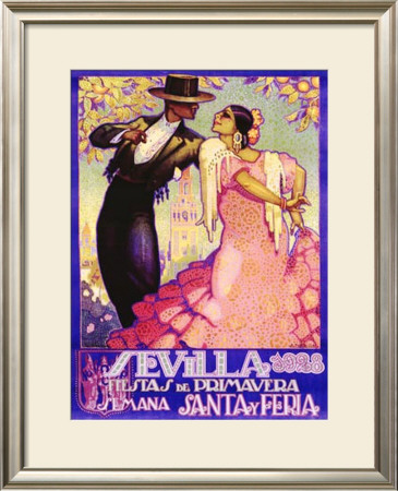 Sevilla Framed Giclee Print
