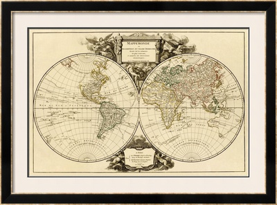 Mappemonde, c.1752