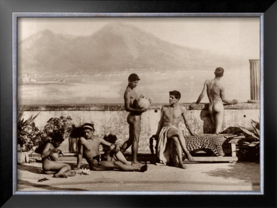 Buy Neopolitan Youths on a Terrace at AllPosters.com