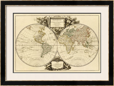 Mappemonde, c.1752