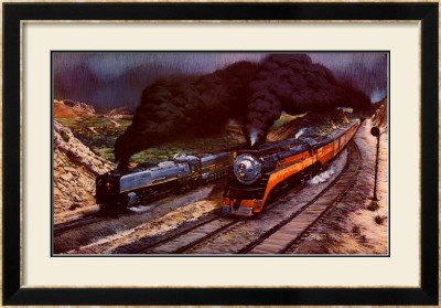Racing up Cajon Poster