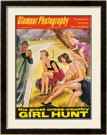 Pin-Up Girl: Girl Hunt Magazine