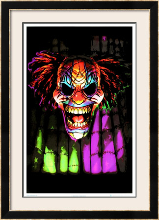 Evil Clown Face