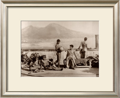 Buy Neopolitan Youths on a Terrace at AllPosters.com