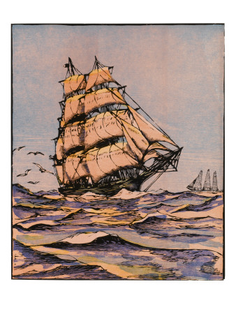 Reprints of the Baltimore Clipper Ship available by clicking on the image.