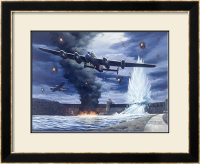 Lanaster Dam Buster Bomber Aviation