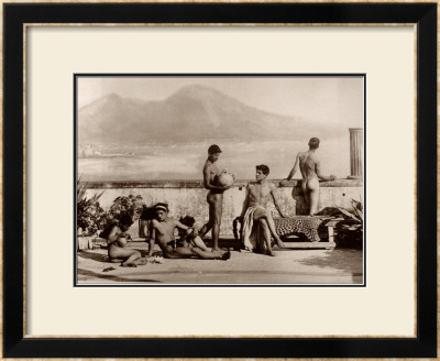Buy Neopolitan Youths on a Terrace at AllPosters.com