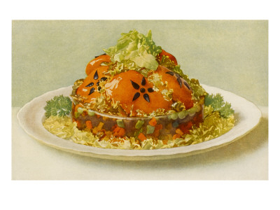 Chaudfroid De Ris De Veau (Veal) San Remo (Sweetbread)