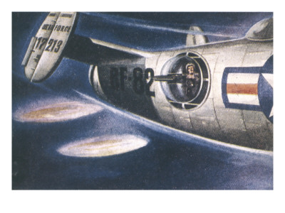 During World War Two, American Bombers Encounter 