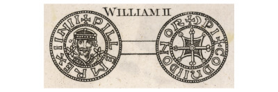 Coin of William II (William Rufus) Second Son of William I (Circa 1056-1100)