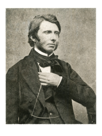 John Ruskin English Art Critic and Writer as a Young Man, Circa 1859